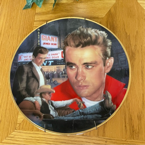 Vintage James Dean Decorative Plate - Picture 1 of 6